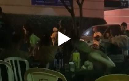 Polícia tenta identificar homem que fez disparos de arma de fogo na frente de bar em Birigui
