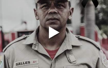 Nota de Pesar 1º Sargento Evaldo Salles