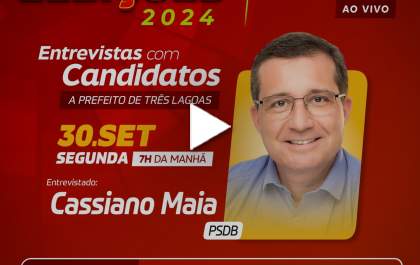 Cassiano Maia responde a questões da população sobre suas propostas para Três Lagoas