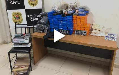 Polícia Civil apreende quase 100 quilos de maconha e prende dono de lava jato por tráfico