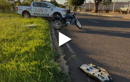 Motociclista que caiu na Waldemar Alves sofreu traumatismo craniano