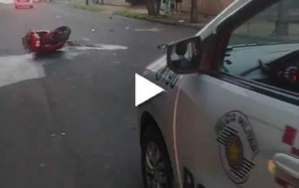 Motociclista morre após colisão em poste em Andradina