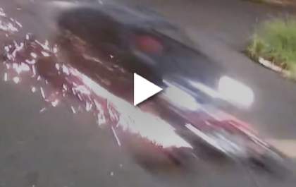 Condutor de carro foge após matar motociclista em avenida de Birigui