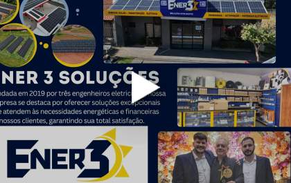 Ener3 se destaca no setor de energia solar com projetos personalizados e eficientes