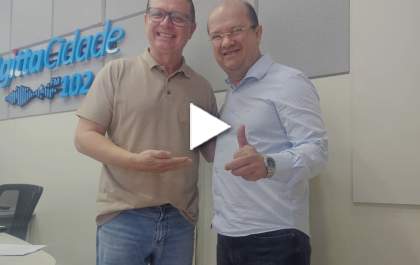Três Lagoas recebe visita do vice-governador Barbosinha