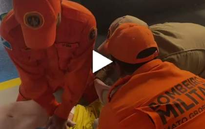 Bombeiros e Samu salvam homem em parada cardíaca em Três Lagoas