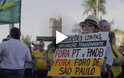 Petista afirma que manifestações contra Dilma Rousseff virou modinha de rico