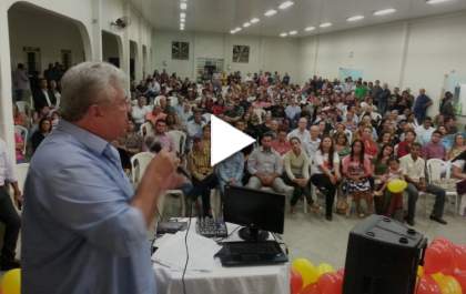 Ainda não foi desta vez que o 'blocão' lançou Cícero de Souza pré-candidato a prefeito de TL