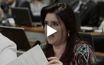 A três-lagoense Simone Tebet é cotada para ser a nova líder do PMDB no Senado