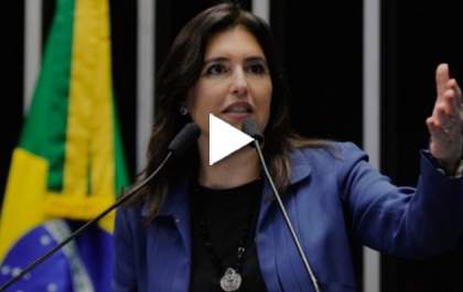 Simone Tebet cotada para suceder Renan Calheiros na presidência do Senado