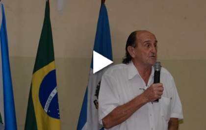 Vereador manda recado: 