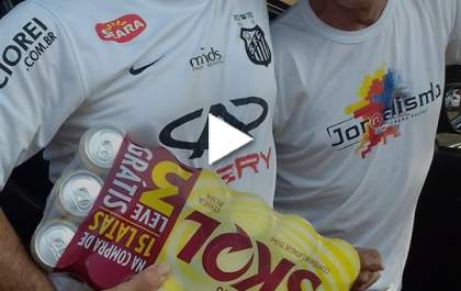 Santista fatura sete caixas de cervejas em apostas com corintianos sobre o resultado do clássico de domingo