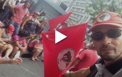 Em Porto Alegre para acompanhar julgamento de Lula, petista de Três Lagoas alfineta 'fãs' de Bolsonaro
