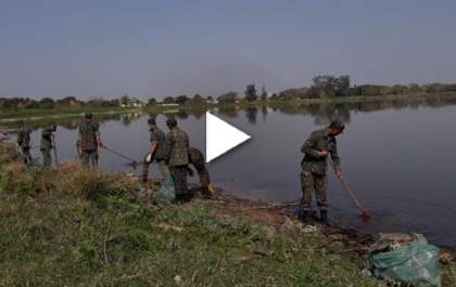 Confira a ação de limpeza na 2ª Lagoa e a 11ª Expo Flor
