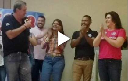 Eduardo Rocha lança sua campanha em Água Clara na noite desta quinta-feira