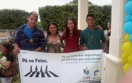 Aluno da escola Afonso Pena é premiado em concurso de frase