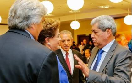 Delcídio, André e Dilma se reúnem e traçam estratégias para o 2°turno