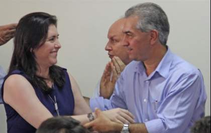 Simone Tebet declara apoio a Reinaldo Azambuja no segundo turno