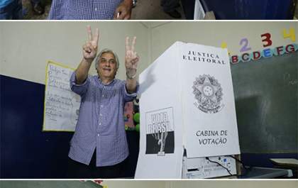 Delcídio vota em Corumbá e reclama de 'bate-boca desnecessário' na campanha