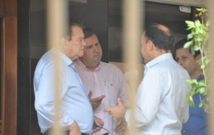 Reinaldo se encontra com bancada do PMDB para selar apoio em 2015