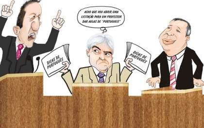 Confira a charge da edição de hoje do jornal Hojemais