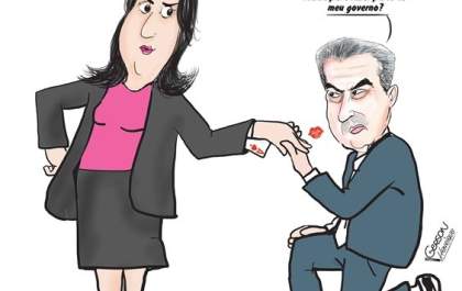 Confira a Charge da última edição do jornal Hojemais