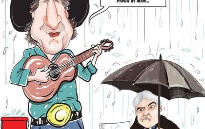 Confira a charge da edição do jornal Hojemais