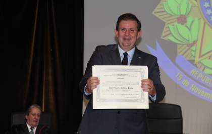 Deputado estadual Eduardo Rocha é diplomado pela Justiça Eleitoral