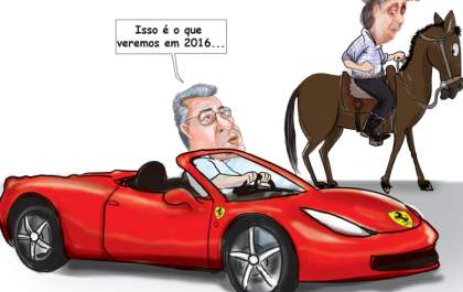 Confira a Charge da edição do jornal Hojemais