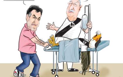 Confira a charge da edição do jornal Hojemais