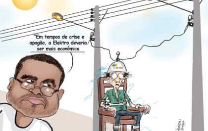 Confira a charge da edição do jornal Hojemais
