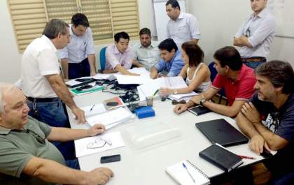 Governo de Andradina e empresas se mobilizam para iniciar galeria do Jd. Europa