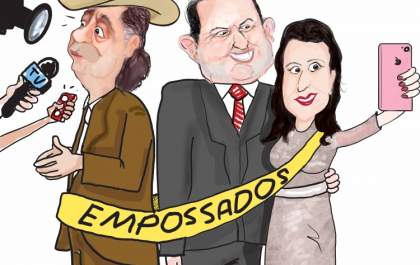 Confira a charge da edição do jornal Hojemais