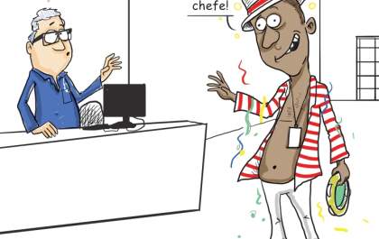 Confira a charge da edição do jornal Hojemais