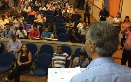 Começa agora o encontro do governador com a classe empresarial de TL