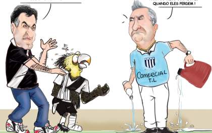 Confira a charge da edição do jornal Hojemais