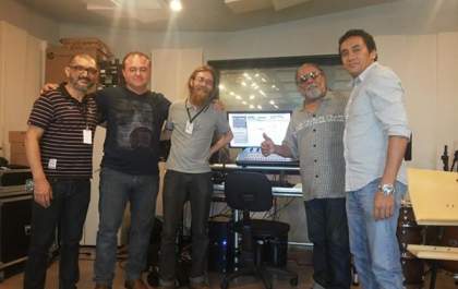 Secretário e vereador visitam Fabrica de Cultura Vila Nova Cachoeirinha