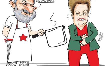 Confira a charge da edição do jornal Hojemais