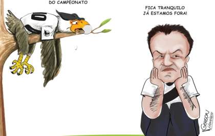 Confira a charge da edição do jornal Hojemais