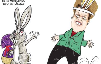 Confira a charge da edição do jornal Hojemais