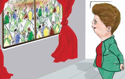 Confira a charge da edição do jornal Hojemais