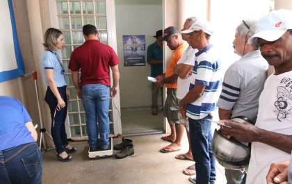 Homens participam de Campanha Novembro Azul