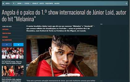 Bazara Brazil abre as portas para o 1º show internacional de Junior Lord (Kondzilla) na Angola