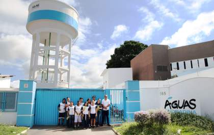 Águas Andradina recebe alunos de Três Lagoas