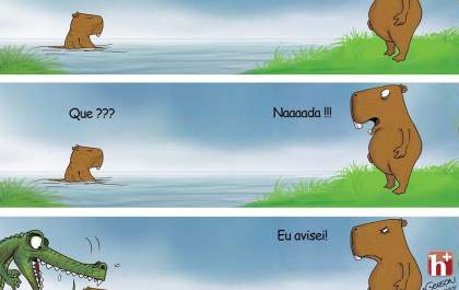 Enquanto isso na Lagoa Maior