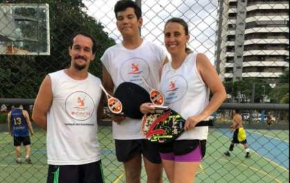 Equipes de Três Lagoas conquistam pódios no Beach Tennis