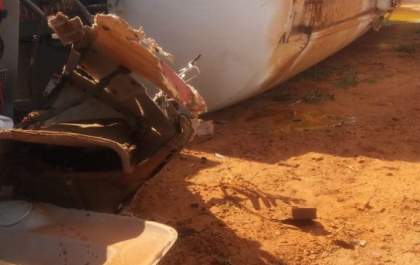 Motorista de carreta morre após tombamento na rodovia General Euclides de Oliveira