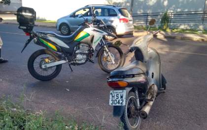 Moto roubada é recuperada por Agentes de Trânsito