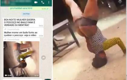 Uma mulher quebrou o pescoço dançando funk? VEJA O DESFECHO!