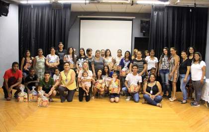 Encontro envolveu adolescentes do “Programa Ação Jovem”